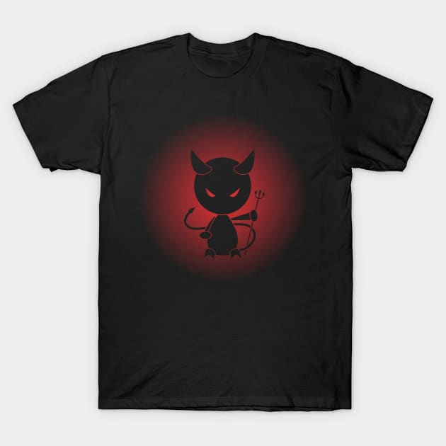 Little Devil 01 - RED T-Shirt by Bigrum P. Bear Designs